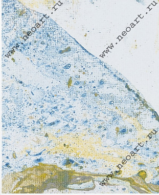 S975 Картон д/паспарту Hand made papers, 80х120см, 1.5 мм (Голубой мрамор)