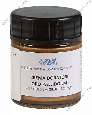 MCRC3030.QR Паста бронзовая Masserrini Gilding Cream 30мл Тусклое золото