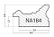 NA184.0.420 Деревянный багет