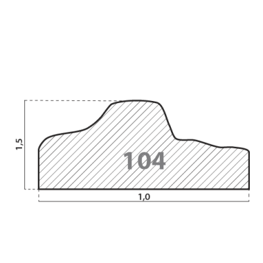 104\13 Деревянный кант